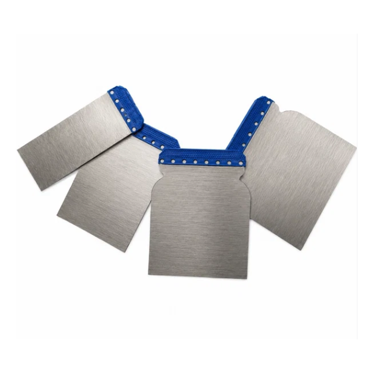 Pack de 4 Espátulas de Acero Inoxidable para Carrocería