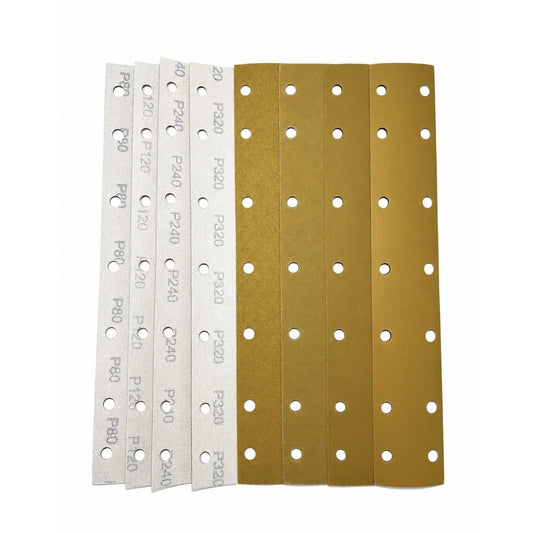 Tira Abrasiva Velcro 40x7cm para Taco de Lijado