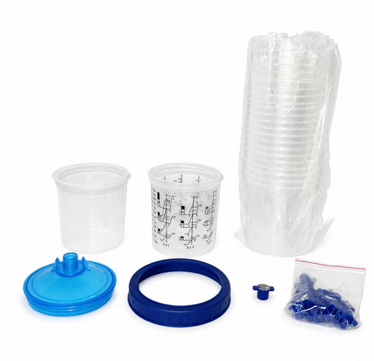 Sistema de Vasos para Mezcla de Pintura 650ml (Pack 125)