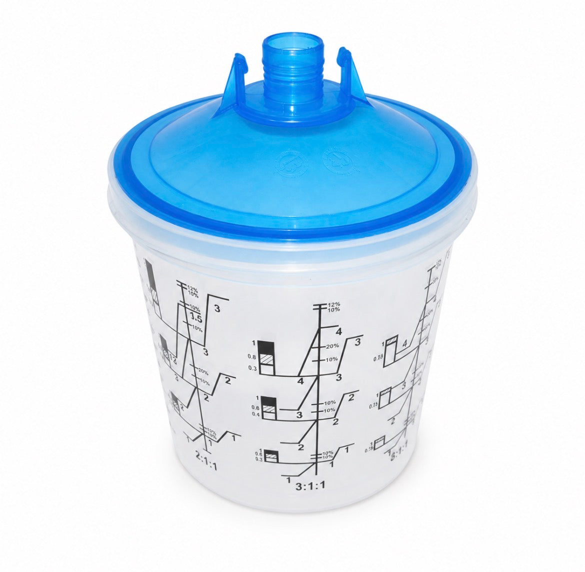 Sistema de Vasos para Mezcla de Pintura 650ml (Pack 125)