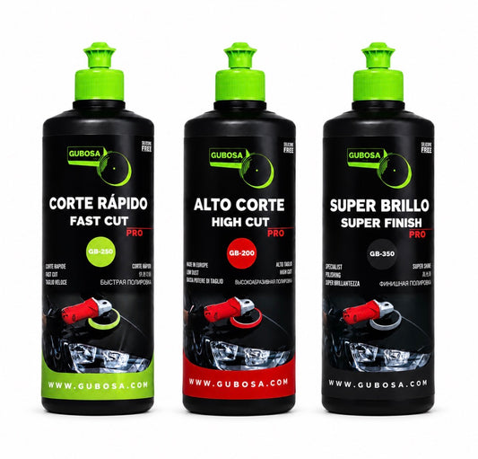 Pulimento Profesional 1L (Corte Rápido / Alto Corte / Super Brillo)