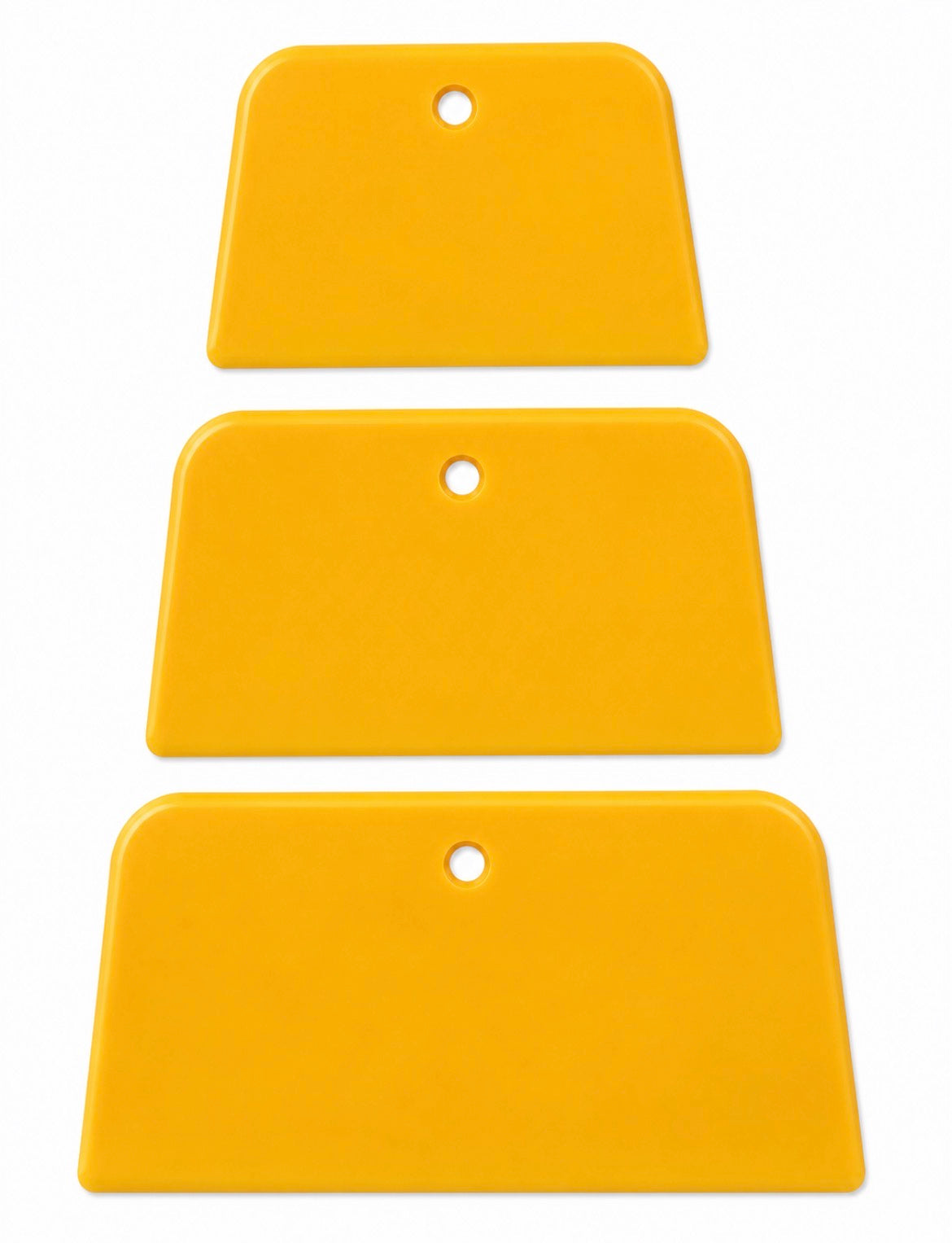 Juego de Espátulas Flexibles para Vinilo, Masilla y Carrocería (3u)