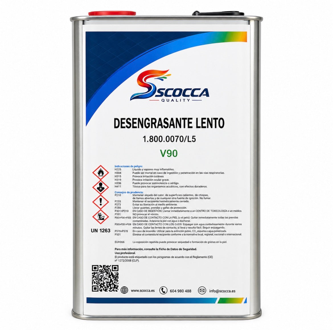 Desengrasante Lento Scocca V90 5L