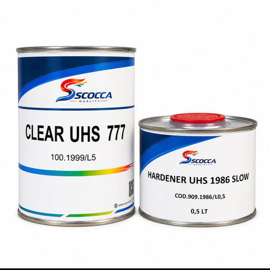 Barniz UHS 777 1L + Catalizador 0,5L – Estándar o Lento